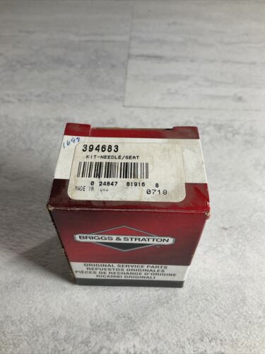 NOS Genuine OEM Briggs & Stratton 394683 Float Valve (6922770383031)